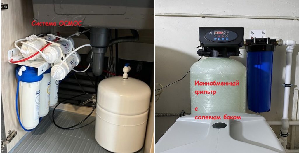 Сравнение ионного обмена и обратного осмоса